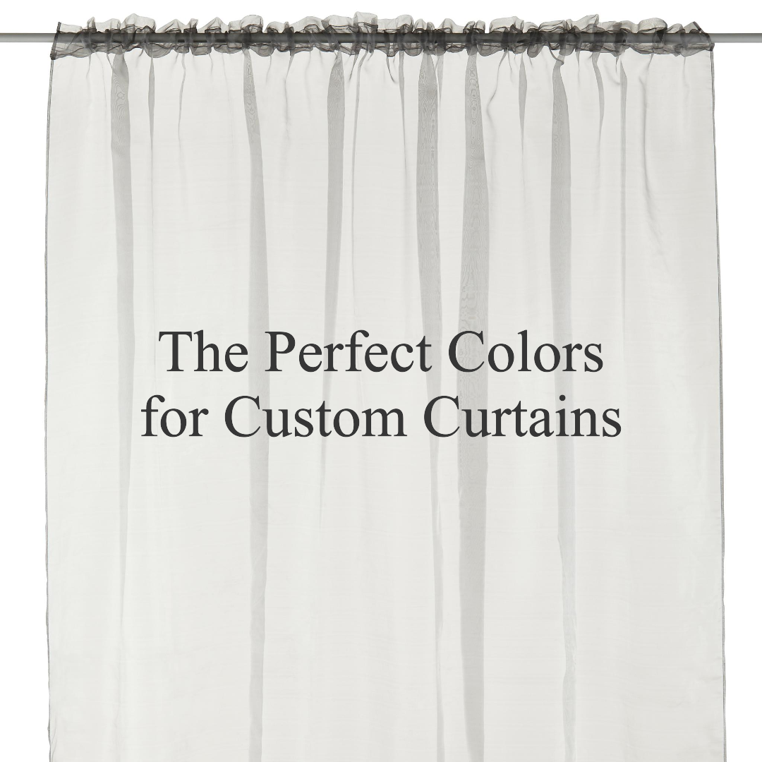 Custom Curtains Expert Tips for Choosing the Right Colors Dolcewe