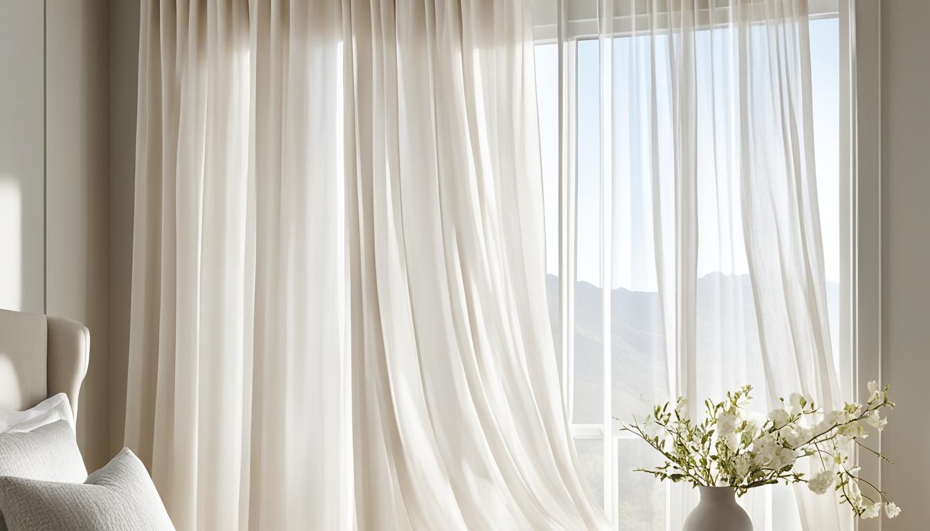 Best Sheer Bedroom Curtain Panels - Stying Tips & Ideas | Dolcewe