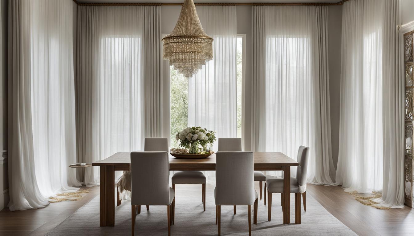 2024 Curtain Ideas for Dining Room Makeover | Dolcewe