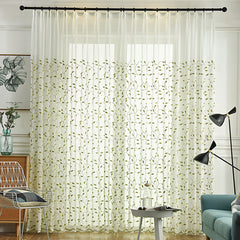 Alessia White Gauze Grommet Sheer Custom Curtain Alessia White Gauze Grommet Sheer Custom Curtain