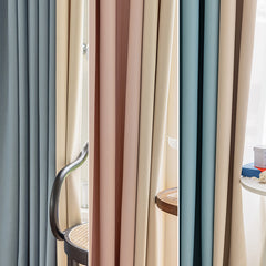 Alina Color-Blocking Verdunkelungs-Schalldichte Thermo-Vorhang nach Maß Alina Color-Blocking Verdunkelungs-Schalldichte Thermo-Vorhang nach Maß