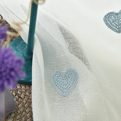 Annette Two-Layer Room Darkening Blackout Custom Curtain Annette Two-Layer Room Darkening Blackout Custom Curtain