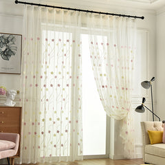Cortina Transparente Personalizada Aranza Marfim em Gaze com Ilhós Cortina Transparente Personalizada Aranza Marfim em Gaze com Ilhós