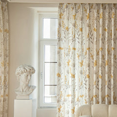 Ariella Farmhouse Botanical Light Filtering Custom Curtain Ariella Farmhouse Botanical Light Filtering Custom Curtain