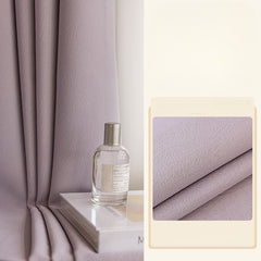 Cortina Personalizada de Terciopelo Púrpura Jacquard Aislante del Sonido y Opaca Cortina Personalizada de Terciopelo Púrpura Jacquard Aislante del Sonido y Opaca