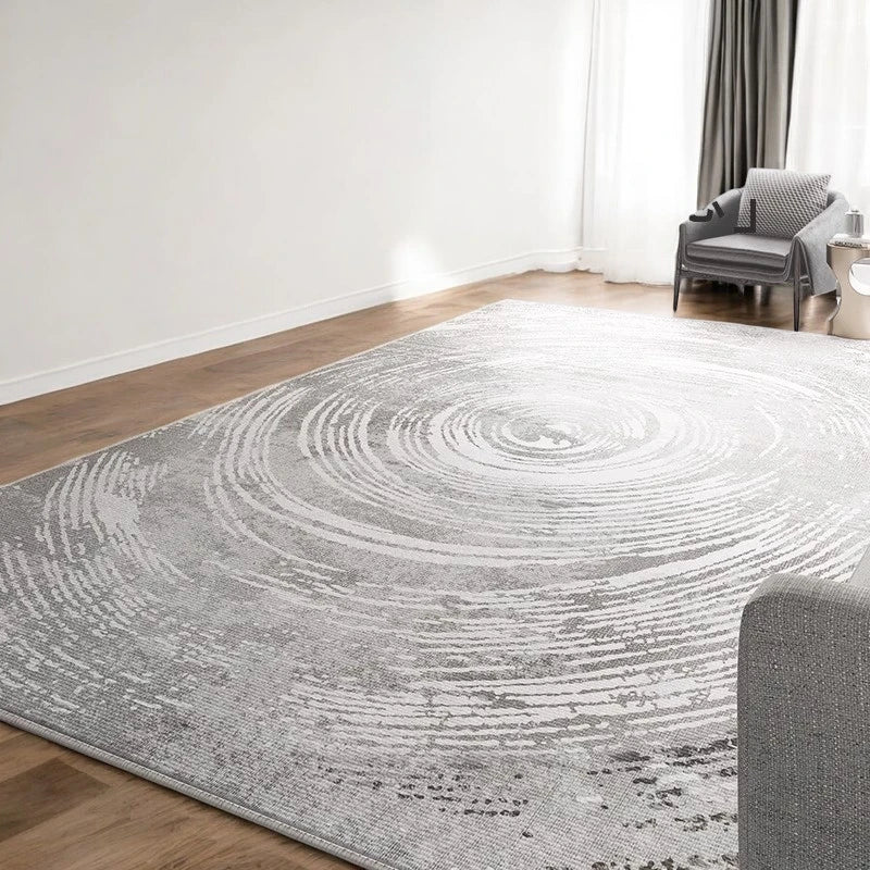Chanel Samt Abstrakt Geometrisch Wasserfest Teppich