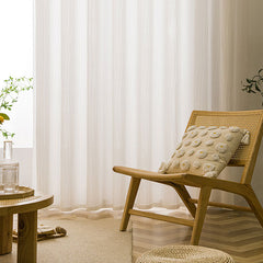 Dana Pleated White Light Filtering Custom Curtain Dana Pleated White Light Filtering Custom Curtain