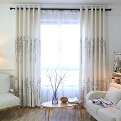 Dior White Linen Lichtdurchlässiger maßgeschneiderter Verdunkelungsvorhang Dior White Linen Lichtdurchlässiger maßgeschneiderter Verdunkelungsvorhang