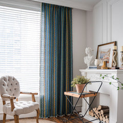 Elaina Vintage Bohemian Light Filtering Grommet Custom Curtain Elaina Vintage Bohemian Light Filtering Grommet Custom Curtain