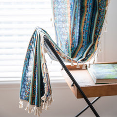 Elaina Vintage Bohemian Light Filtering Grommet Custom Curtain Elaina Vintage Bohemian Light Filtering Grommet Custom Curtain