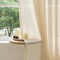 Ivory Dotted Stripes Ivory Dotted Stripes