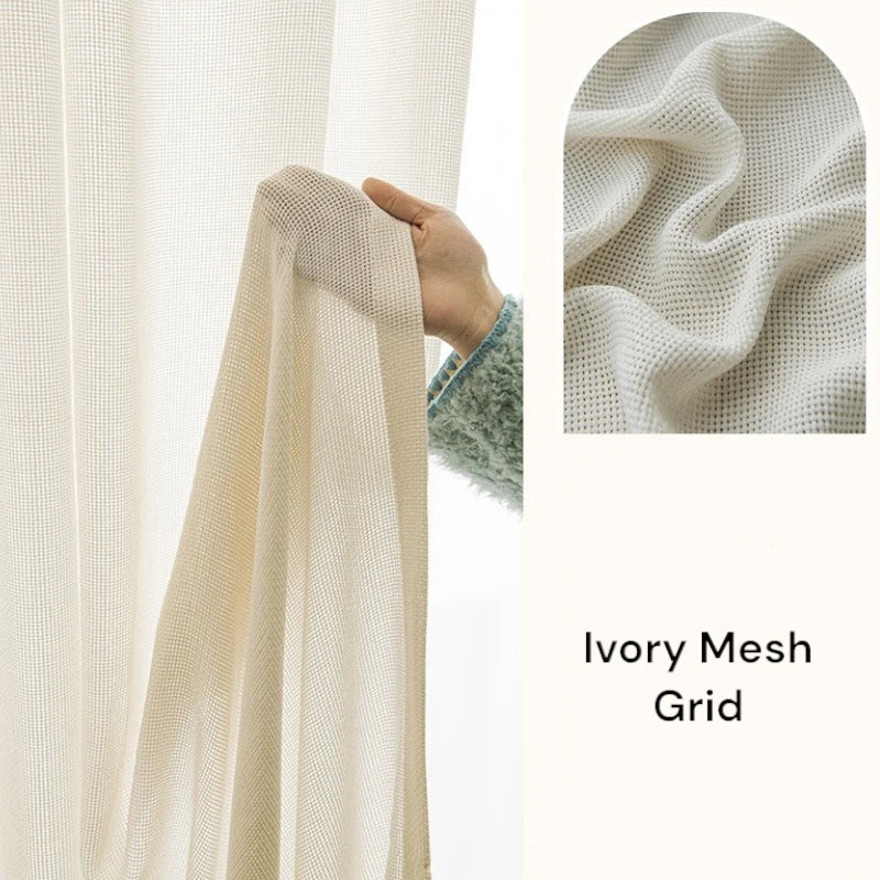Ivory Mesh Grid Ivory Mesh Grid