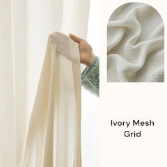 Ivory Mesh Grid Ivory Mesh Grid