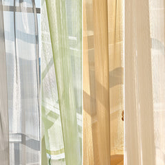 Elin Warp-Strickerei Transparenter Maßvorhang Elin Warp-Strickerei Transparenter Maßvorhang