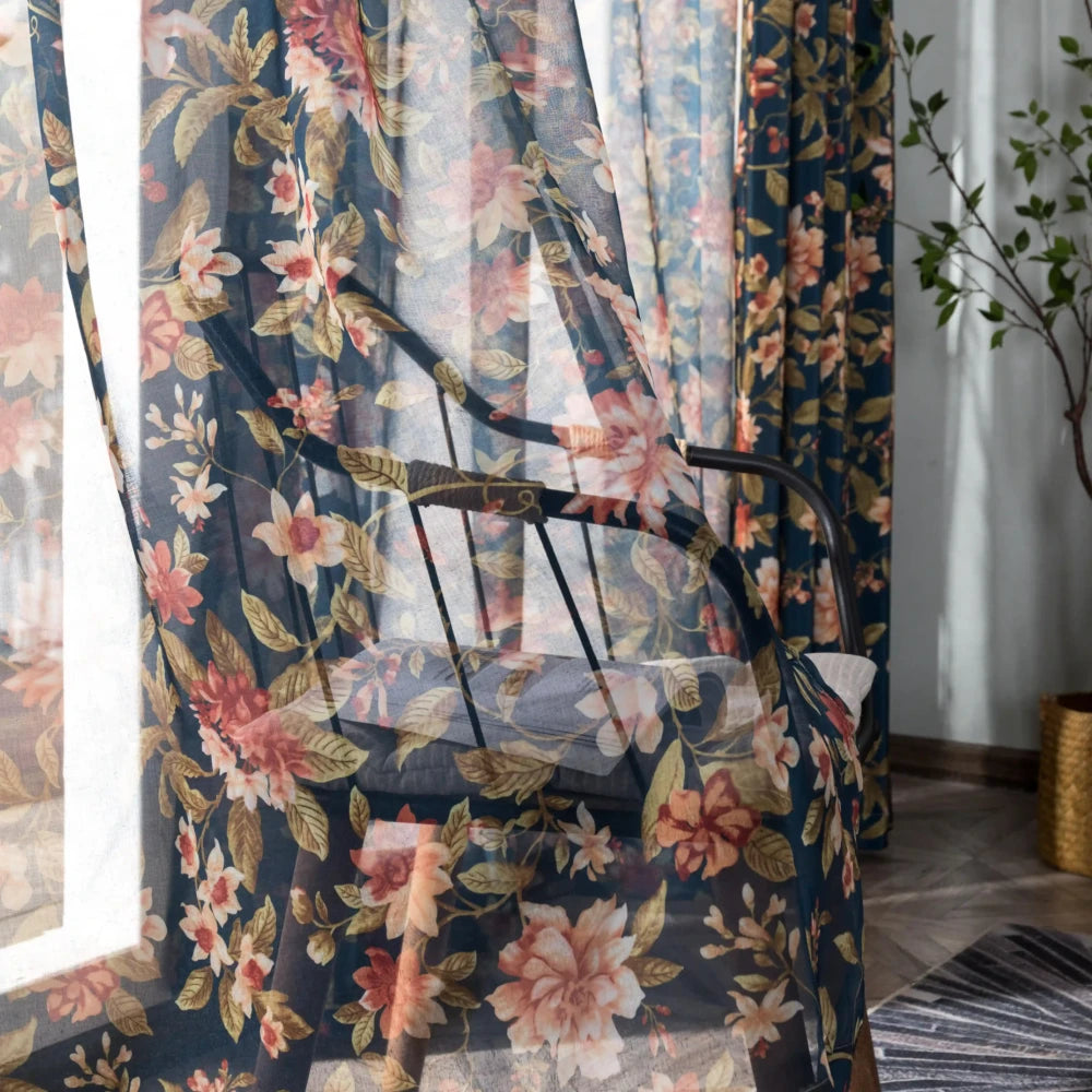 Navy Blue Sheer Navy Blue Sheer