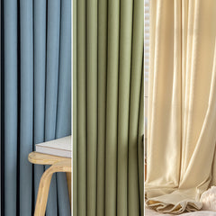 Hazel Chenille Waffle Weave Blackout Soundproof Custom Curtain Hazel Chenille Waffle Weave Blackout Soundproof Custom Curtain