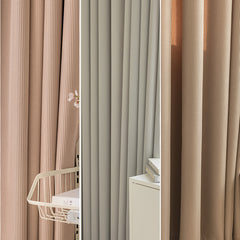 Hazel Chenille Waffle Weave Blackout Soundproof Custom Curtain Hazel Chenille Waffle Weave Blackout Soundproof Custom Curtain
