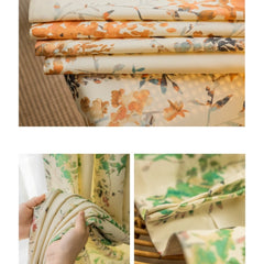 Cortina personalizada opaca floral Kaia Garden Cortina personalizada opaca floral Kaia Garden