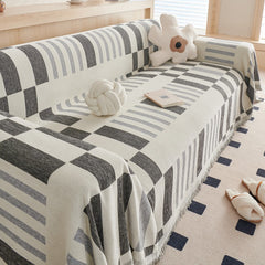 Kelsey Plaid Couch Sofa Cover Blanket Kelsey Plaid Couch Sofa Cover Blanket