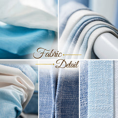 Nova Mediterranean Ombre Light Filtering Custom Curtain Nova Mediterranean Ombre Light Filtering Custom Curtain