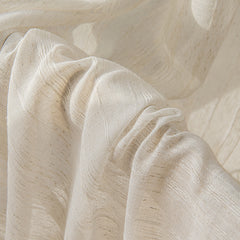 Olympia Striped Linen Light Filtering Custom Curtain Olympia Striped Linen Light Filtering Custom Curtain