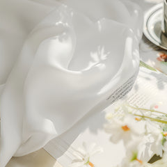 Pearl Ivory Light Filtering Custom Grommet Curtain Pearl Ivory Light Filtering Custom Grommet Curtain