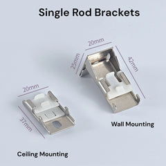 Sharon Bendable Flexible Curved Curtain Track Sharon Bendable Flexible Curved Curtain Track