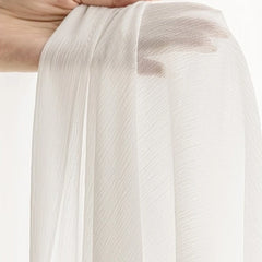 Vada Gauze Vertical Crinkle Custom Privacy Curtain Vada Gauze Vertical Crinkle Custom Privacy Curtain