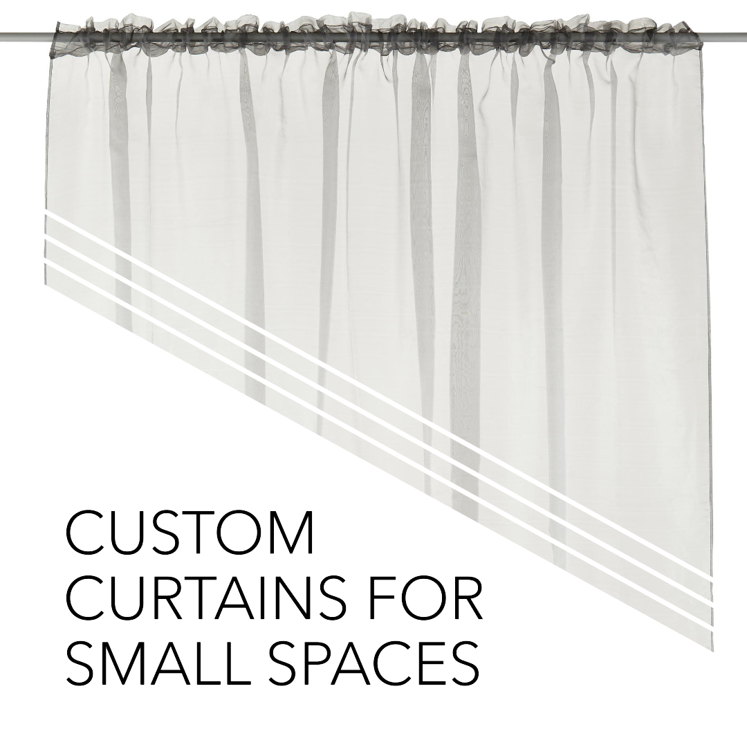Custom Curtains for Small Spaces: Tips and Ideas