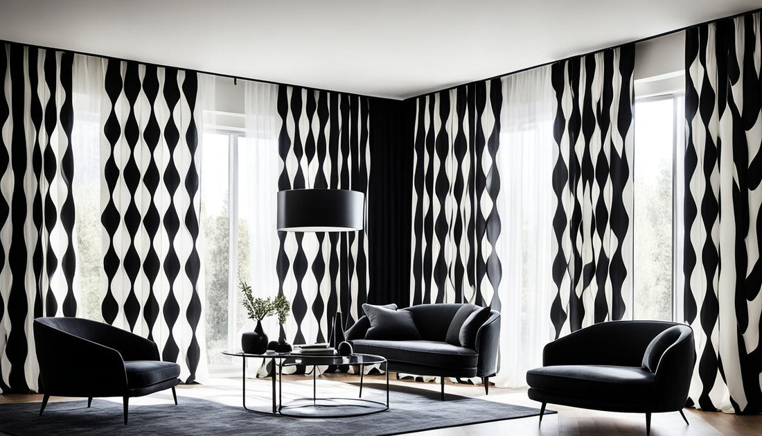 Curtains for Black and White Rooms