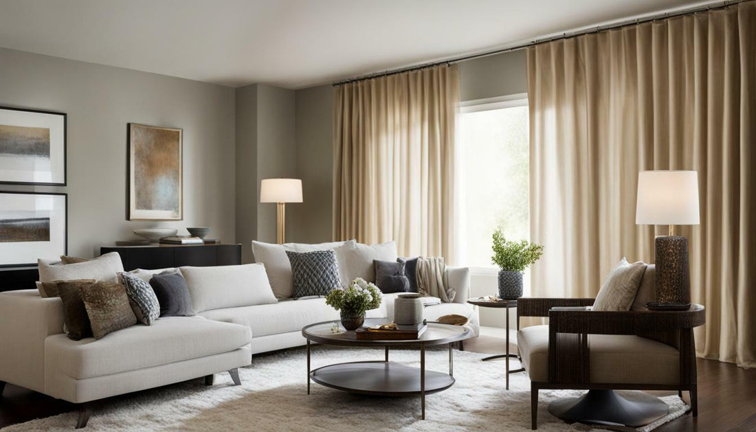 Designer tips to Mimic a High Ceiling : Curtains for Low Ceilings