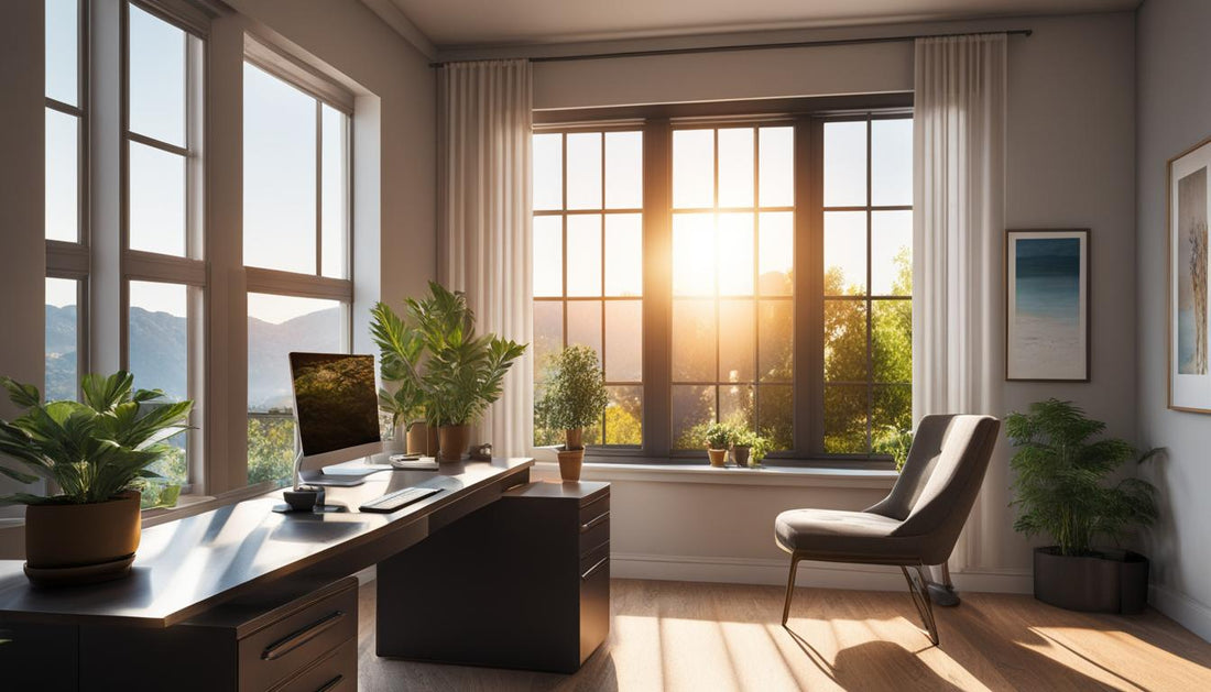 Office Window Decor Ideas for a Productive Workspace