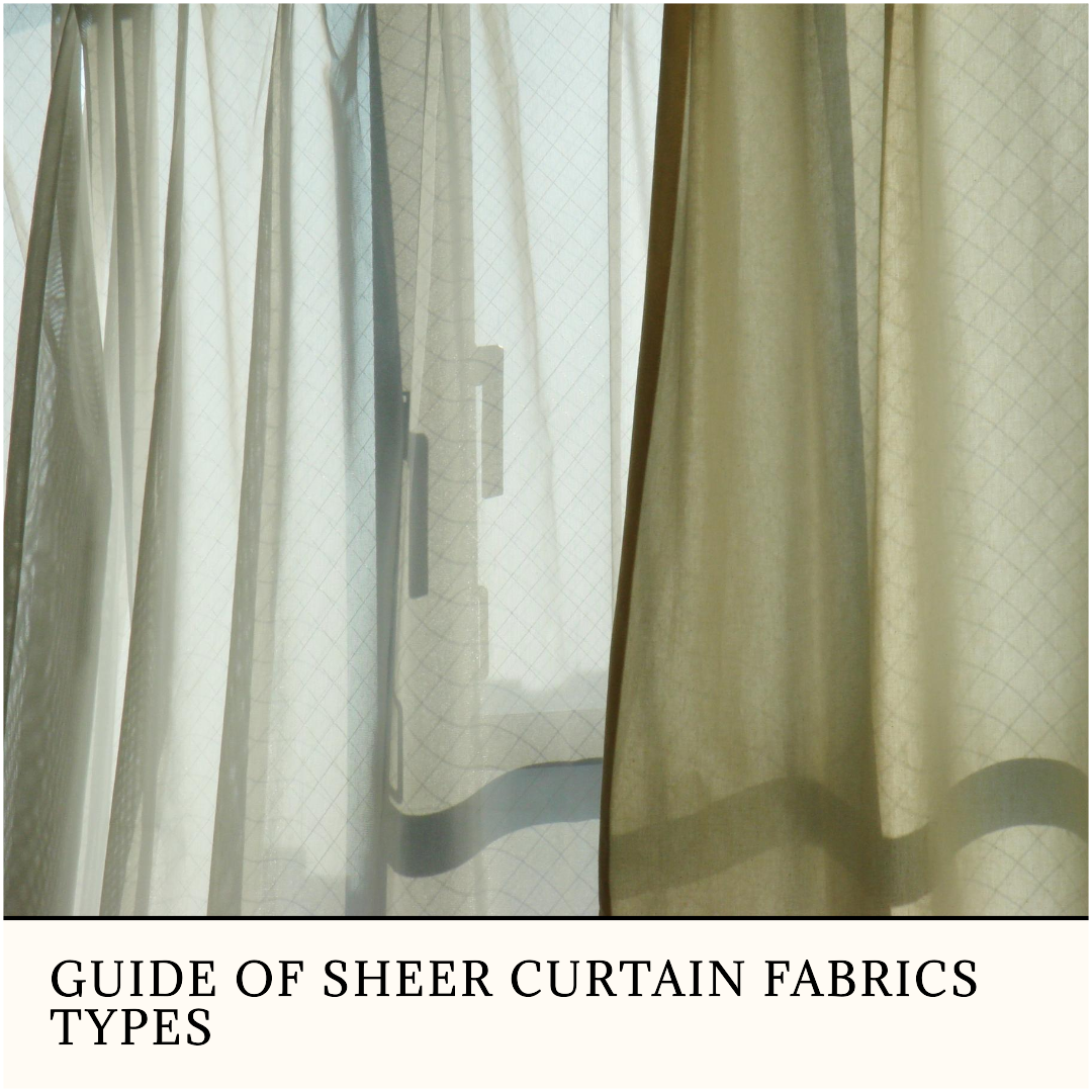 Types of Sheer Curtains