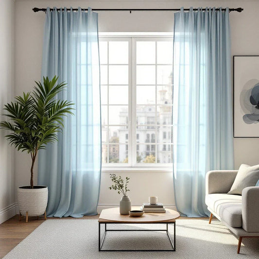 Sheer curtains for 60-inch window 