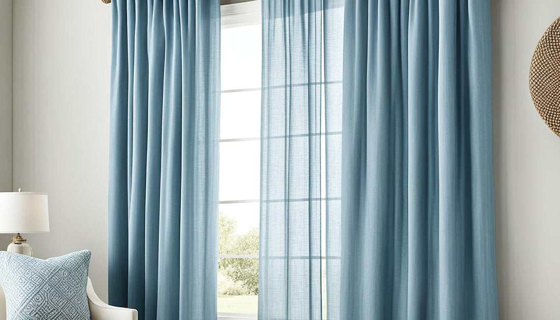 best blue curtains