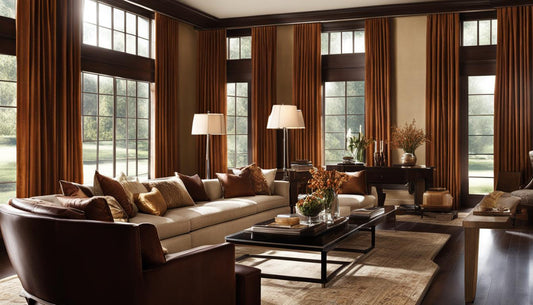 best curtains for wood paneling