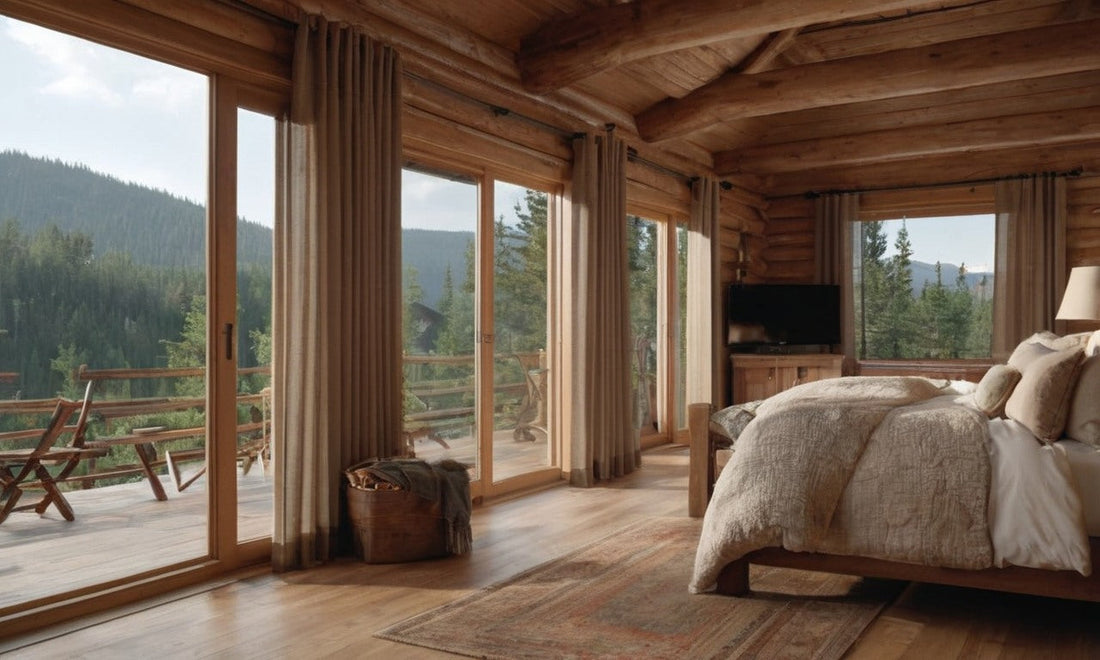 Best Window Treatments for Log Cabin Homes