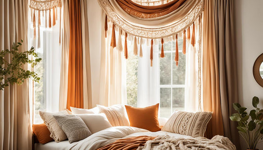 boho curtain ideas