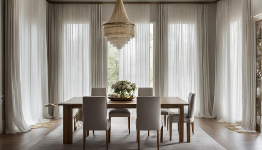 2024 Curtain Ideas for Dining Room: Formal Drapes & Farmhouse Drapery