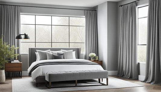 Best Curtains for a Gray Bedroom