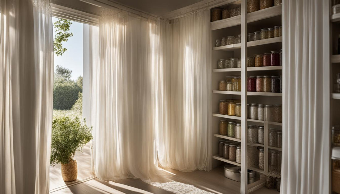 curtains for pantry door