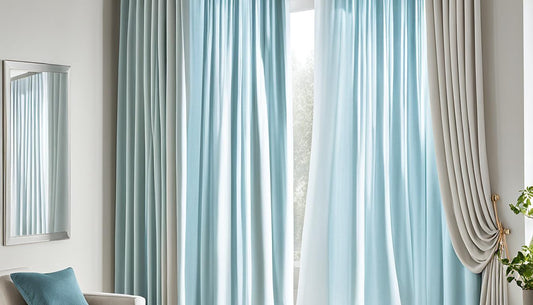  double-layered curtains