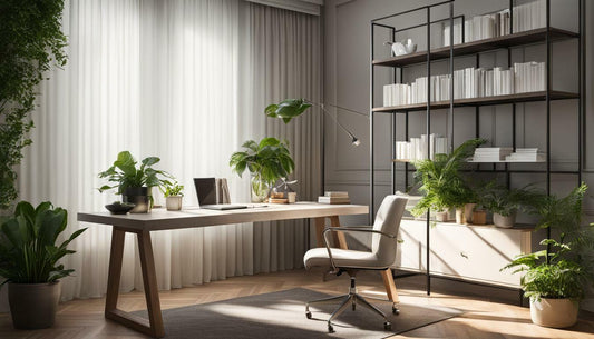 How do I choose curtains for home office?