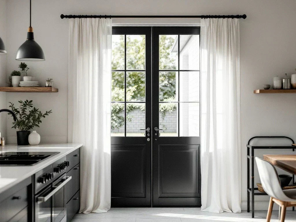 kitchen-metal-door-curtain-length-example