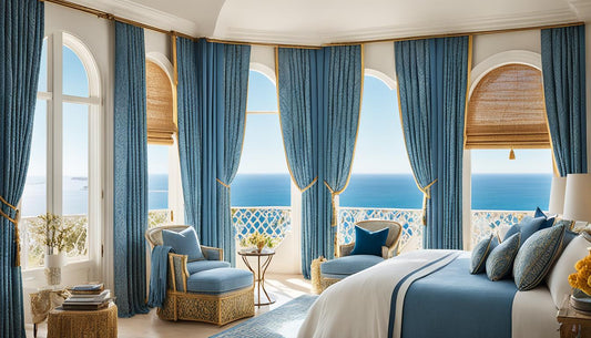 mediterranean style window treatments