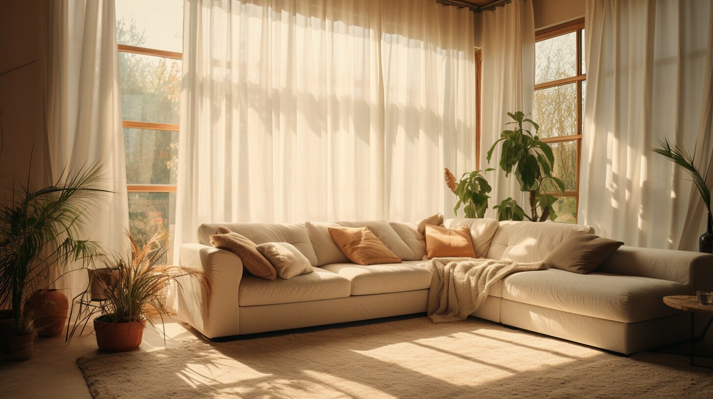 Should Curtains Touch the Floor? Your Guides to Curtain Lengths | Dolcewe