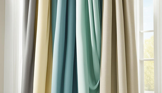 two color drapes