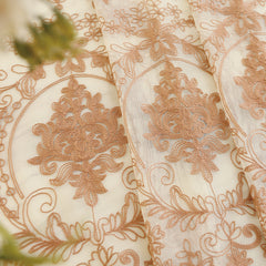 Adilynn Gaze-Vorhang mit weißen Ösen, transparent, individuell gestaltet