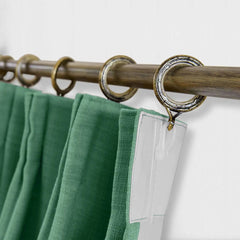 32-Pack Adjustable Curtain Pin Hooks