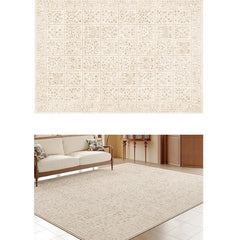 Ivory Floral Beige